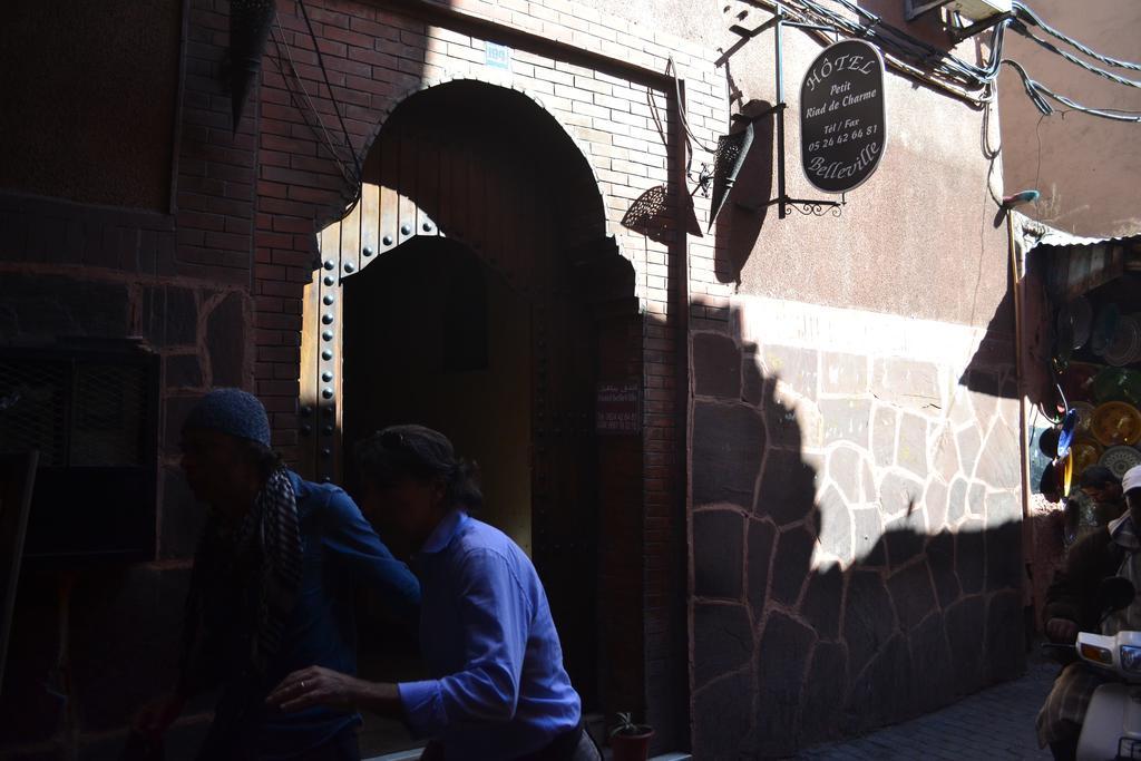 Riad Hotel Belleville Marrakech Marrakesh Exterior photo